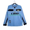 Fotballdrakt SS SS Lazio 1999 Retro Hjemmetrøye 1998 Langermet